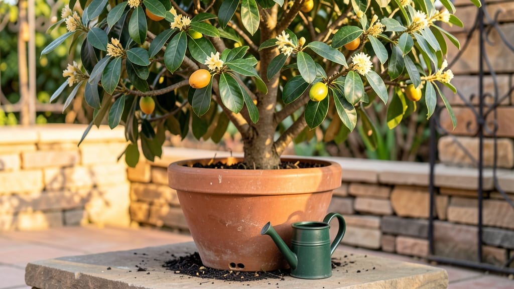 Growing Loquat Trees in Pots: Compact Fruit Harvest in Small Spaces