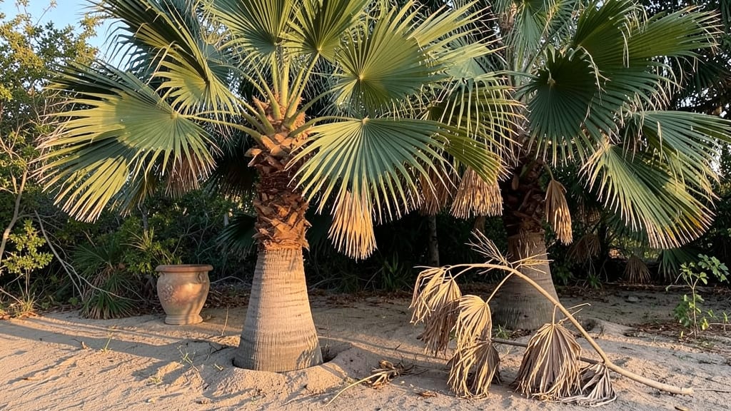 Majestic Palm Tree Outdoor Design: Year-Round Tropical Elegance in Any Climate