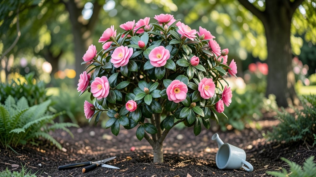 Pink Perfection Camellia Tree: Frost-Resistant Bloom Blueprint for Pacific Northwest Gardens