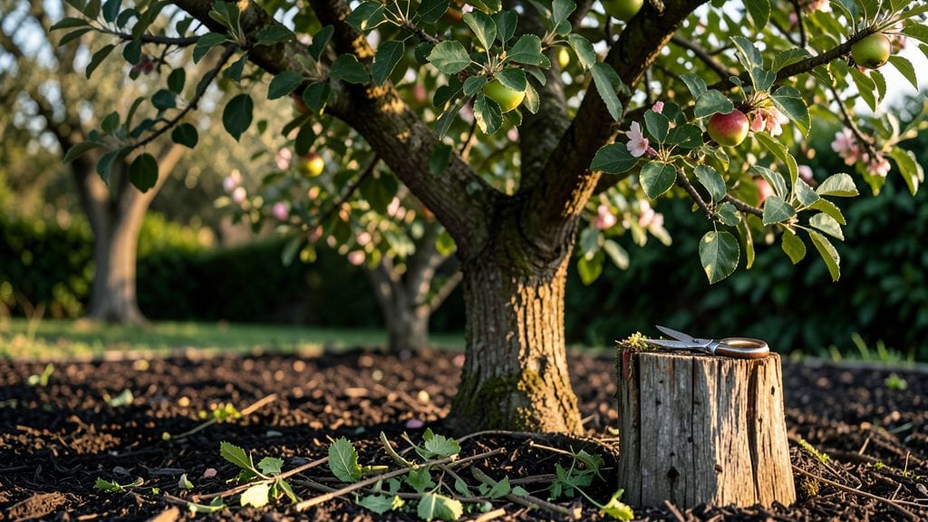 Properly Pruned Apple Tree: Year-Round Harvest With Stronger Fruit Bearing Branches